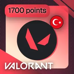 1700 VALORANT POINTS TR | АВТОВЫДАЧА | КАРТА ПОПОЛНЕНИЯ, лот №252784