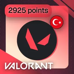 2925 VALORANT POINTS TR | АВТОВЫДАЧА | КАРТА ПОПОЛНЕНИЯ, лот №252785