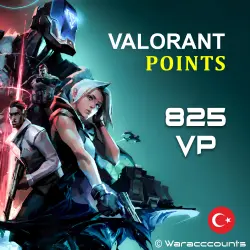 VALORANT TURKEY | 825 VP | (TR) RECHARGE CODE