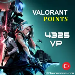 VALORANT TURKEY | 4325 VP | (TR) RECHARGE CODE