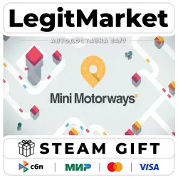 Mini Motorways / Steam АВТО / РУ + МИР
