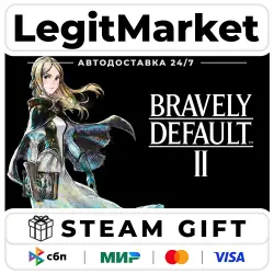 BRAVELY DEFAULT II / Steam АВТО / РУ + МИР