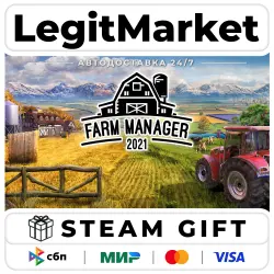 Farm Manager 2021 / Steam АВТО / РУ + МИР