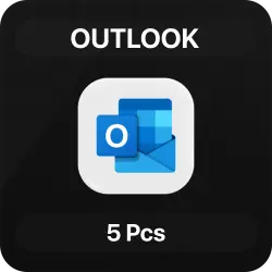 New Outlook Mail | 5 Pieces | Clean | Unnumbered
