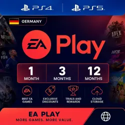 EA Play 1/3/12 Months - Germany PS4/PS5