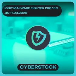 IOBIT MALWARE SYSTEM FIGHTER PRO 13.3 КЛЮЧ ДО 17.09.2026 ГЛОБАЛЬНЫЙ