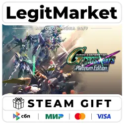 SD GUNDAM G GENERATION CROSS RAYS Platinum Edition / Steam АВТО / РУ + МИР