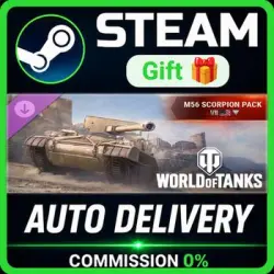 World of Tanks — M56 Scorpion Pack (VII American Tank Destroyer) Steam PC Gift DLC