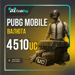 Pubg Mobile 4510 UC | по UID | Автодоставка