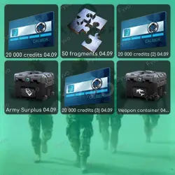 [Twitch Drops] Caliber | 6 Items | Instant Delivery
