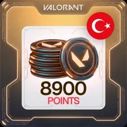 8900 Valorant Points | Турция | Автодоставка