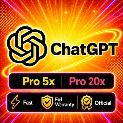 ChatGPT PRO 5X, 20X 1 Month Subscription | 5.6 Codex | Warranty | Official