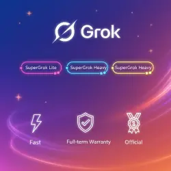 xAI Grok Lite/Super/Heavy 1-12M Subscription | Upgrade | + Warranty