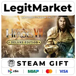 Might and Magic Heroes VII Deluxe / Steam АВТО / РУ + МИР