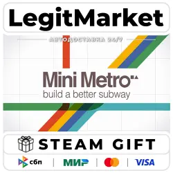 Mini Metro / Steam АВТО / РУ + МИР