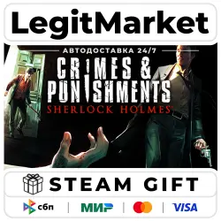 Sherlock Holmes: Crimes and Punishments / Steam АВТО / РУ + МИР