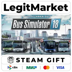 Bus Simulator 18 / Steam АВТО / РУ + МИР