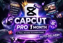 CapCut PRO | 1 MONTH PERSONAL SUBSCRIPTION