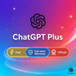 ChatGPT Plus 1 Month Subscription | 5.5 Codex | Warranty | Official