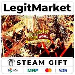 RollerCoaster Tycoon World Deluxe Edition / Steam АВТО / РУ + МИР