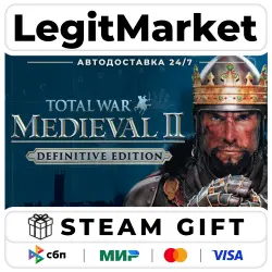 Total War: MEDIEVAL II – Definitive Edition / Steam AUTO / RU + WORLD