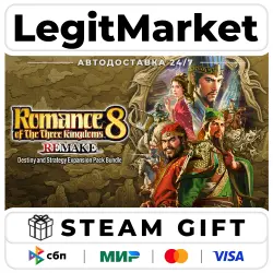 ROMANCE OF THE THREE KINGDOMS 8 REMAKE : Destiny and Strategy Expansion Pack / Steam АВТО / РУ + МИР