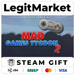Mad Games Tycoon 2 / Steam АВТО / РУ + МИР