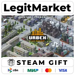 Urbek City Builder / Steam АВТО / РУ + МИР