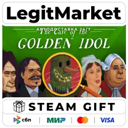 The Case of the Golden Idol / Steam АВТО / РУ + МИР