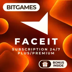AUTO PICKUP 24/7 FACEIT PLUS • PREMIUM • 1–12 MONTHS + PROMO CODE FOR YOUR NEXT ORDER