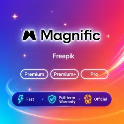 Magnific (Freepik) Premium/Premium+/Pro 1-12M | Upgrade/Renewal | Warranty
