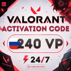 (AUTO) ACTIVATION CODE | 240 VP | VALORANT - RUSSIA