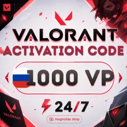 (AUTO) ACTIVATION CODE | 1000 VP | VALORANT - RUSSIA