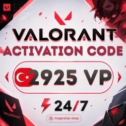 (AUTO) ACTIVATION CODE | 2925 VP | VALORANT - TURKEY