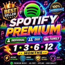 Spotify Premium | Individual • Duo • Family | 1, 3, 6 & 12 Months