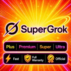 SuperGrok Plus/Premium/Super/Ultra 1-12M | Upgrade | Warranty