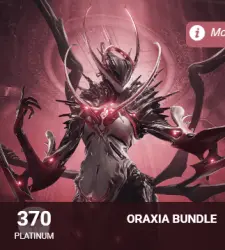 Oraxia Bundle (370 platinum) Warframe