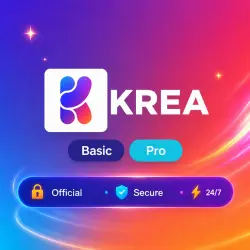 Krea AI Basic/Pro 1-12M Subscription | Warranty/Full Access