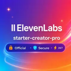 Eleven Labs Starter/Creator/Pro 1/12M Upgrade | +Warranty