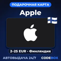 Apple Gift Card FI (EUR) - пополнение Apple ID — App Store и Apple ID, лот №256551
