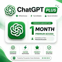 ChatGPT Plus Personal Account | 1 Month | GPT-5.6 Access | Private Account