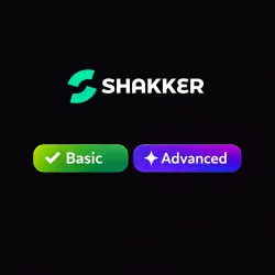 Shakker AI Basic/Advanced 1/12M Subscription | Warranty+
