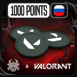 VALORANT POINTS 1000 VP RU/EU