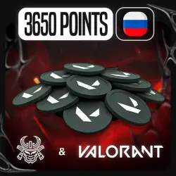 VALORANT POINTS 3650 VP RU/EU