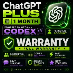 ChatGPT 5.5 Plus • for a MONTH + CODEX