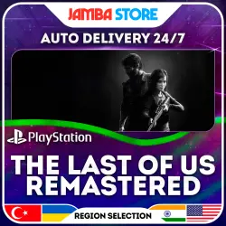 The Last of Us Remastered · PS4 · TR/UA/IN/US · AUTO 24/7