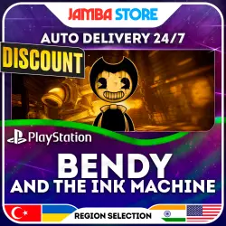 Bendy and the Ink Machine · PS4 · TR/UA/IN/US · AUTO 24/7 · DISCOUNT 30.07