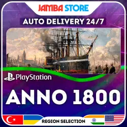 Anno 1800 · PS5 · TR/UA/IN/US · AUTO 24/7