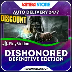 Dishonored Definitive Edition · PS4 · TR/UA/IN/PL/US · AUTO 24/7 · DISCOUNT 24.09