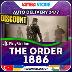The Order: 1886 · PS4 · TR/UA/IN/US · AUTO 24/7 · DISCOUNT 16.07